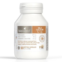 Bio Island Milk Calcium Kids 90 Capsules - $85.78