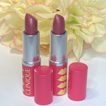 2 X Clinique Pop Lip Colour + Primer Lipstick 13 Love Pop Full Size No B... - $9.85