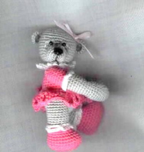 FRIDA Miniature Crochet Bear Pattern by Edith Molina - Amigurumi PDF Download - $6.99