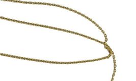 Tiffany & Co 18K Yellow Gold Elsa Peretti Jasper Pendant Necklace 7.2g image 7
