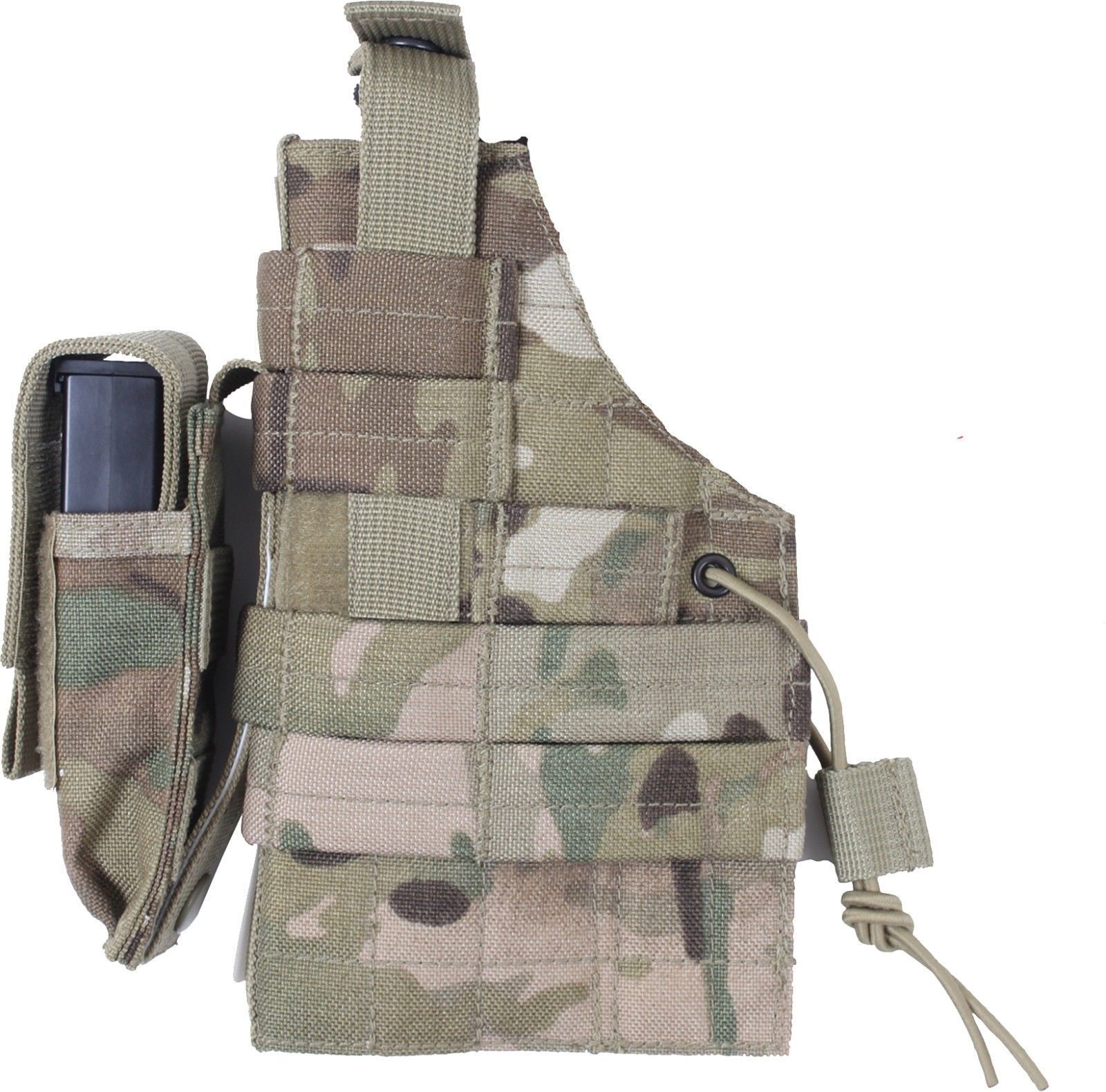 MultiCam Tactical Gun Holster Ambidextrous Military MOLLE Camo OCP ...