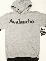 Boys Avalanche Short Sleeve Hooded Sweatshirt Size Medium 10/12 - $7.25