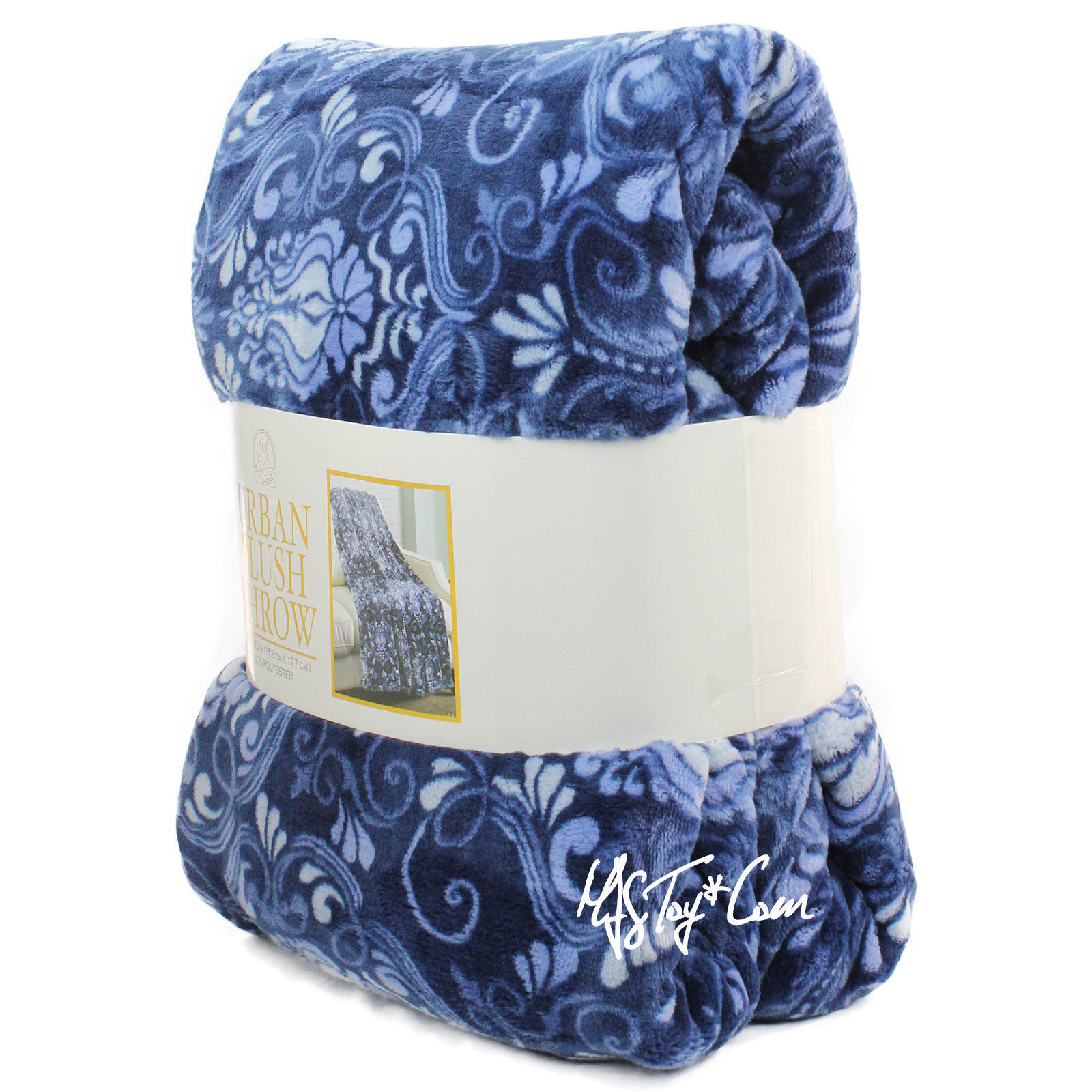 NEW Life Comfort Urban Plush Luxurious THROW Warm Soft BLANKET