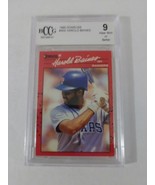 1990 Donruss #402 Harold Baines Baseball Card Beckett Graded 9.0 Near Mint - $16.99