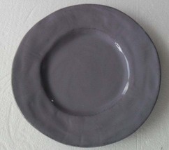 Nuevo Organic Viola Collectible Stoneware Handpainted Salad Plate by PIER 1 - Ma - $12.99