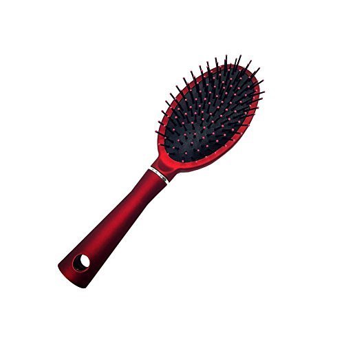 Hair Care, Anti Scald, Detangling Hair Brush Massage Therapy Hair Comb,Red