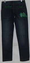 E5 College Classics Womens Notre Dame Jeans Size 9 Medium Wash Skinny image 2