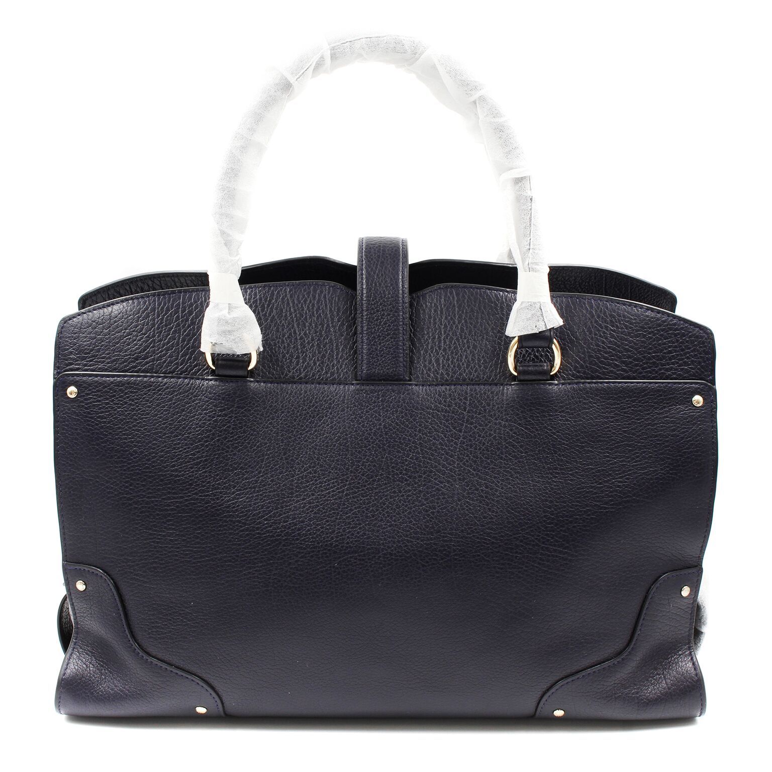 coach navy blue messenger bag