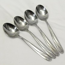 Reed &amp; Barton Edgartown Oval Soup Spoons 7&quot; Lot of 4 - $29.39