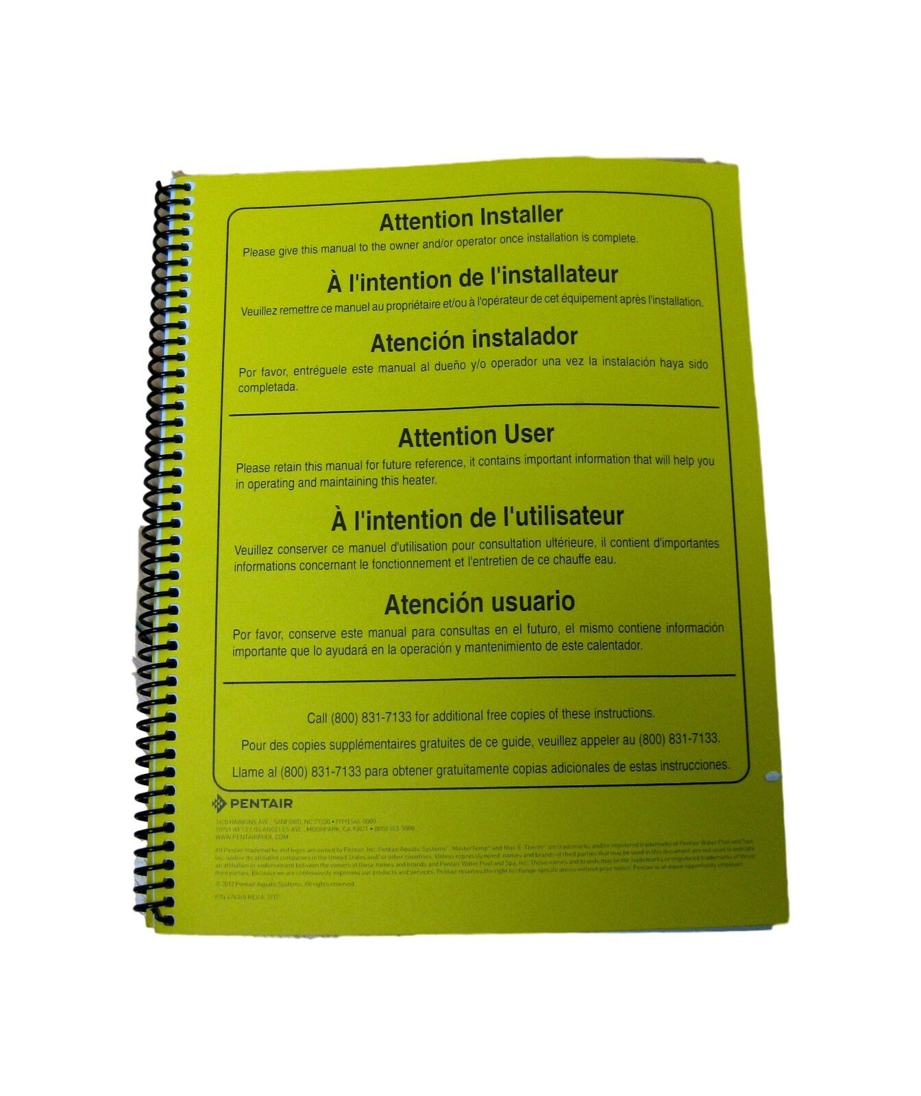 Mastertemp 400 Troubleshooting Manual