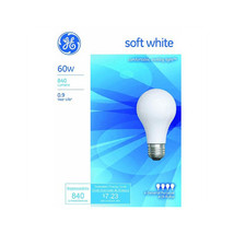 New GE Bulb, Soft White 60 Watts, 4 bulbs per Pack - $14.99