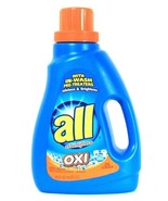 1 Bottle All With Stainlifters 46.5 Oz Oxi Whitens Brightens 26 Loads De... - $22.99