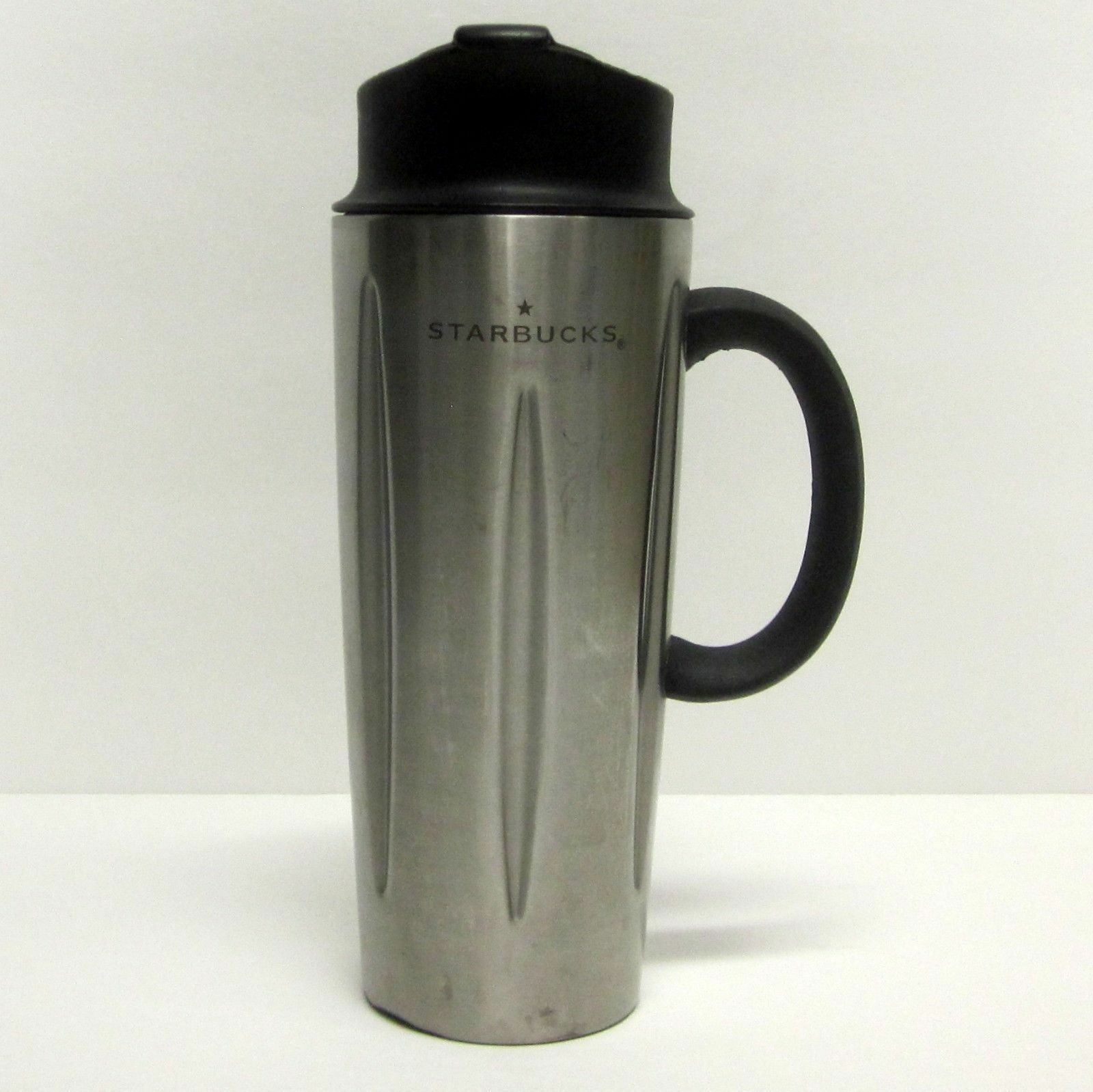 STARBUCKS COFFEE COMPANY 2003 BARISTA 16 oz STAINLESS STEEL PRESS