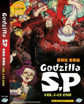 Godzilla S.P: Singular Point VOL1-13 End Anime DVD w/ English dub Ship From USA