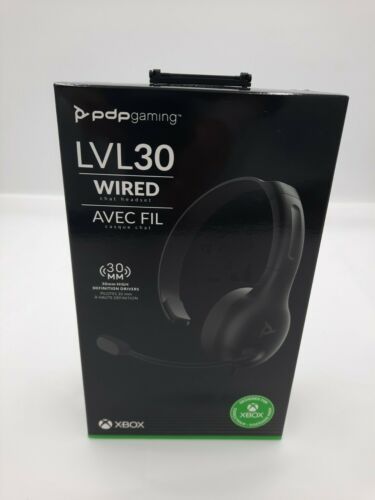 PDP LVL30 Wired Headset with Single-Sided One Ear Headphone for PC Xbox - Mac...