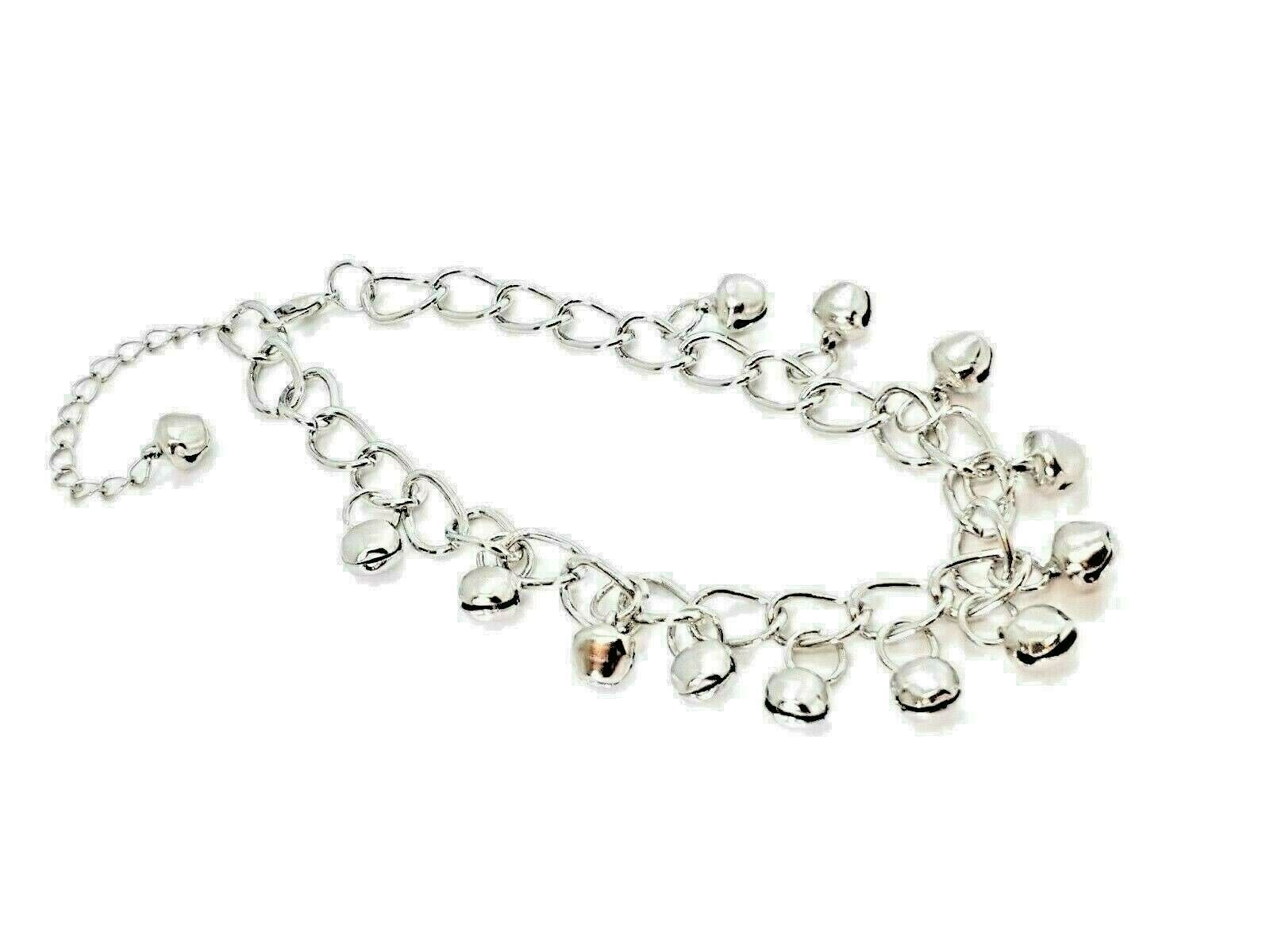 Bell Ankle Bracelet 12 Bell Anklet Quality Shiny Steel Dancing Bells