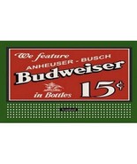BUDWEISER GLOSSY BILLBOARD INSERT LIONEL/AMERICAN FLYER - $5.99