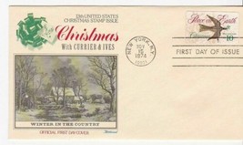 Christmas 1974 Peace Dove New York, Ny 11/15/1974 Fleetwood Cachet - $1.98
