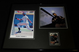 Frank Thomas Signed Framed 16x20 Photo Display JSA Chicago White Sox