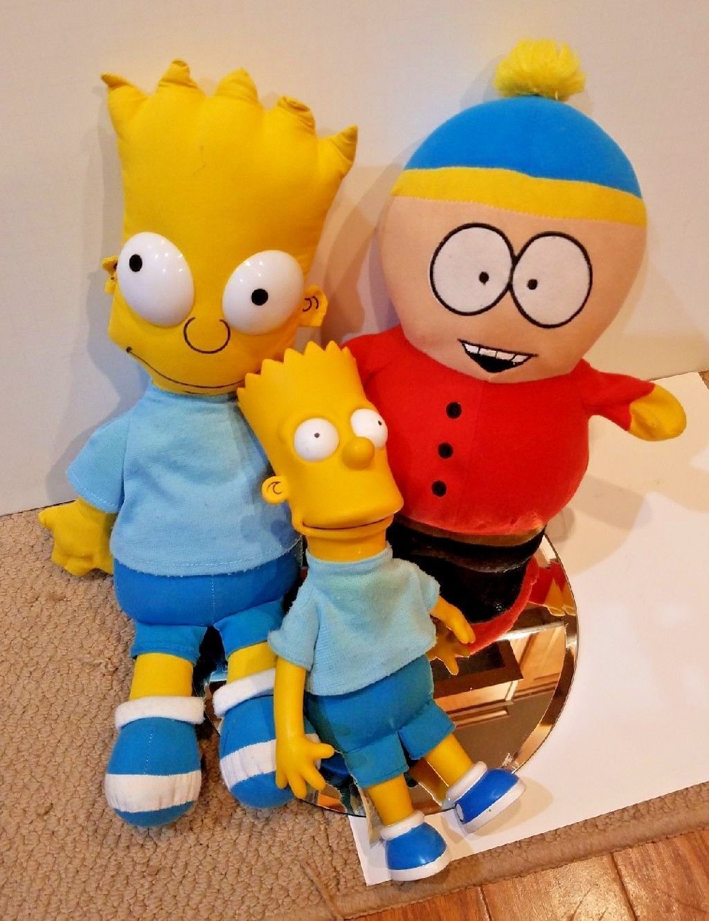 simpsons plush set