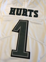 Jalen Hurts All-Stitched Philadelphia Eagles LVII Jersey #1 Men&#39;s Size M... - $49.99