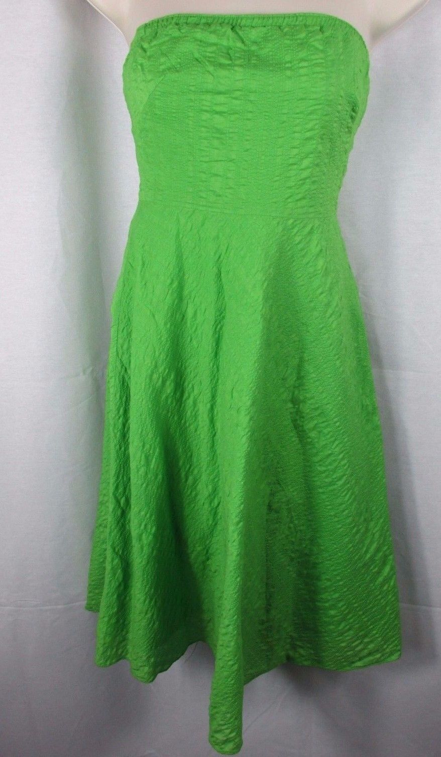 bright green summer dress