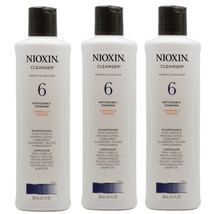 NIOXIN System 6 Cleanser  Shampoo 10.1oz (Pack of 3) - $29.99