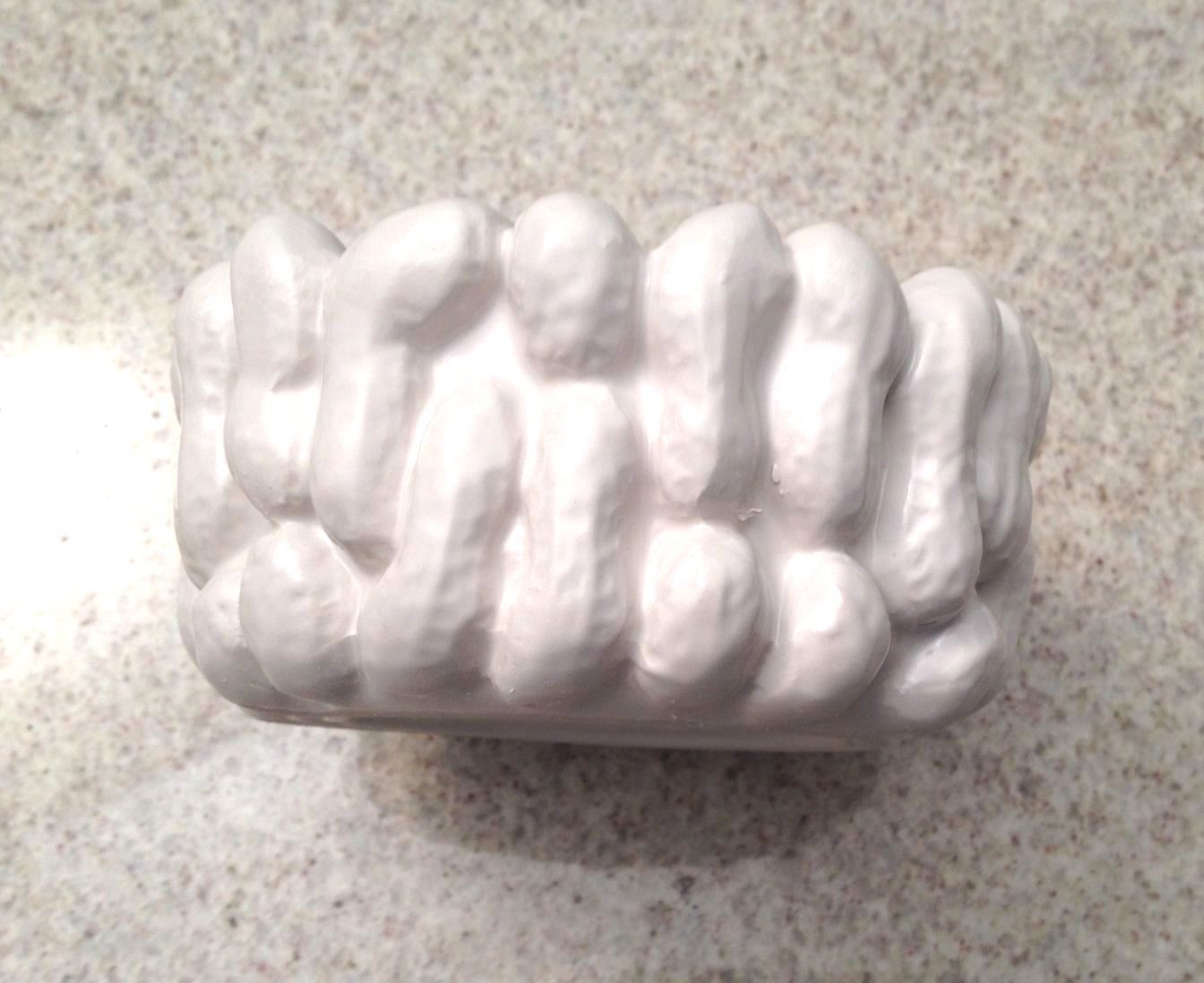 Mancer (Made In Italy) White Ceramic Round Bowl With Markings 5" D X 2