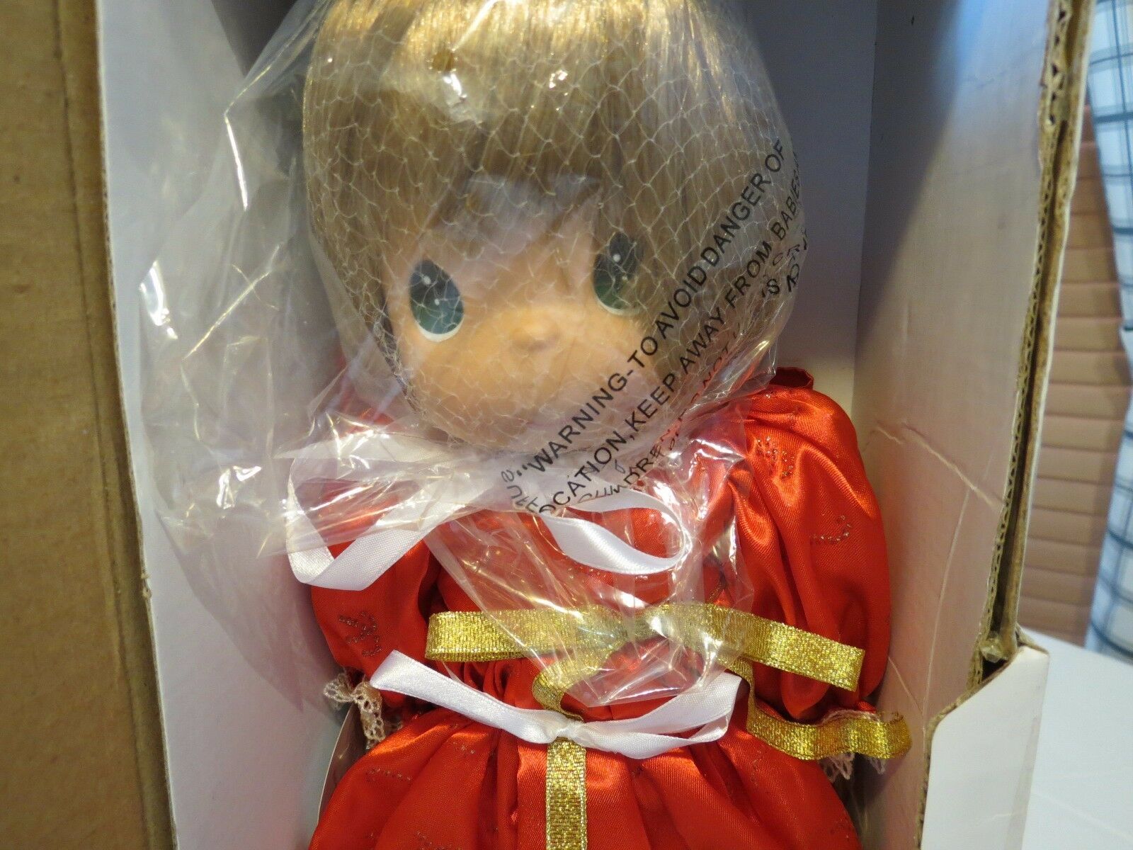 precious moments christmas stocking dolls