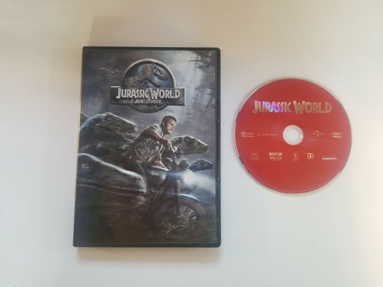 Jurassic World (DVD, 2015) - DVDs & Blu-ray Discs