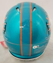 TYREEK HILL SIGNED MIAMI DOLPHINS F/S FLASH SPEED AUTHENTIC HELMET BECKETT image 3