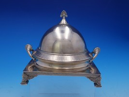 Whiting Sterling Silver Butter Dome Egyptian Revival Lotus 18 ozt #368 (... - $1,249.00