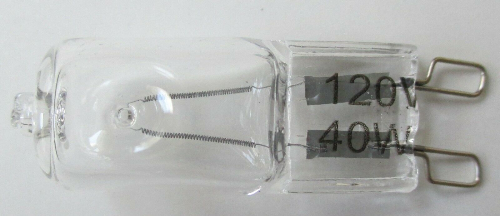 2 Halogen Bulbs G9 120V 40W for GE WB08T10045 1810490 AH3491475