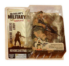 ARMY DESERT INFANTRY  CAUCASIAN VARIATION  McFarlane&#39;s Military Redeploy... - $80.75