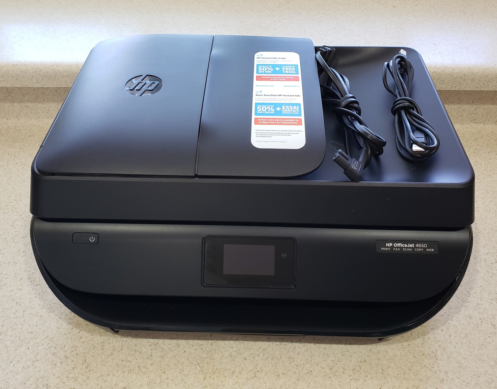 Hp Officejet 4650 All In One Wireless Printer With Mobile Printing Printers 9902