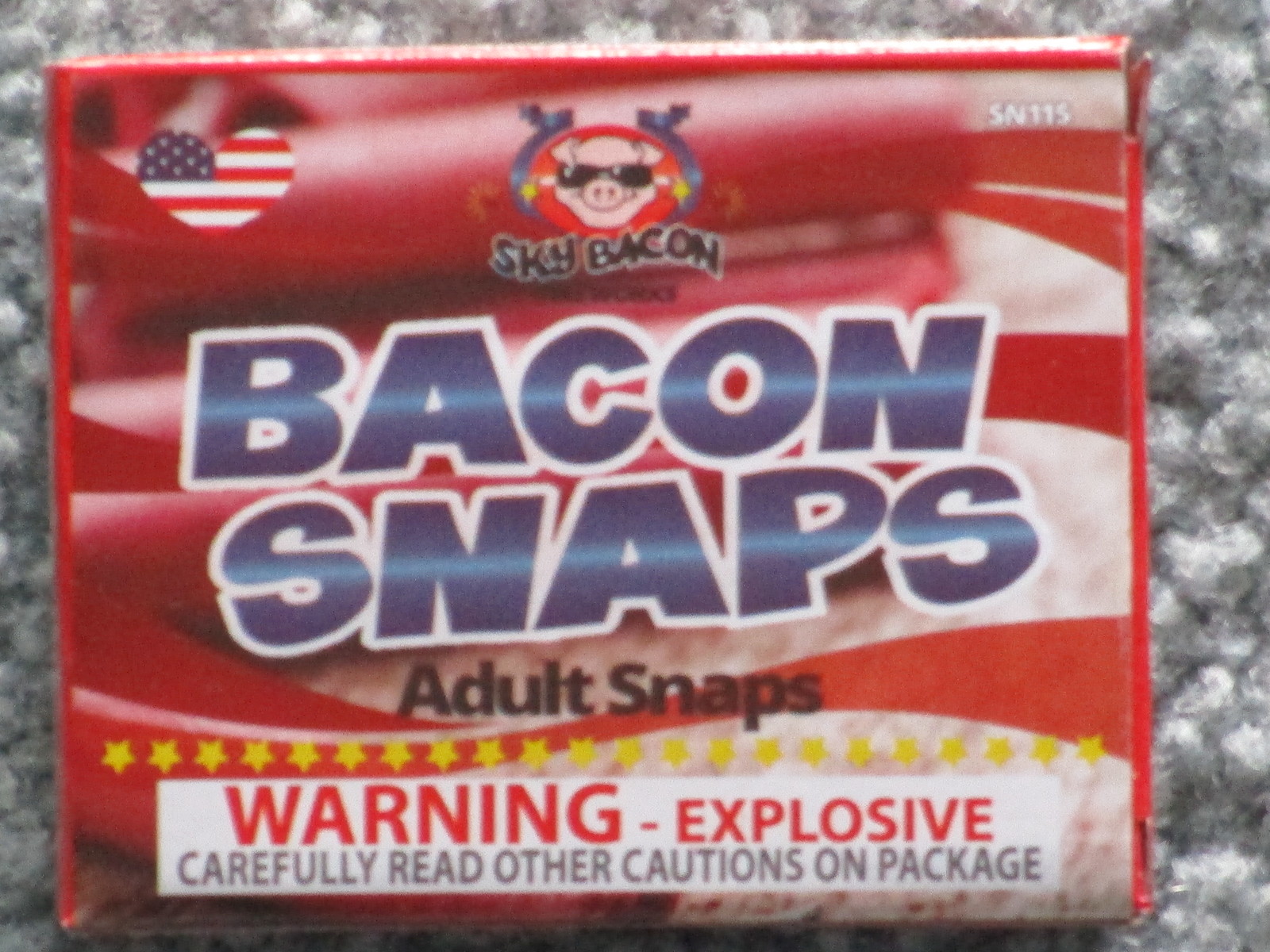 (6) Boxes Mandarin Red Cracker Snaps 20 pieces per box Confetti