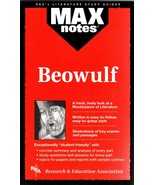 MAXnotes Literature Guides: Beowulf by Gail Rae and Gail Rosensfit (2002... - $13.00