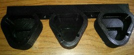 Black 3 Spot M12 Battery Holder Mountable For Milwaukee 12V - MADE IN USA - $15.00