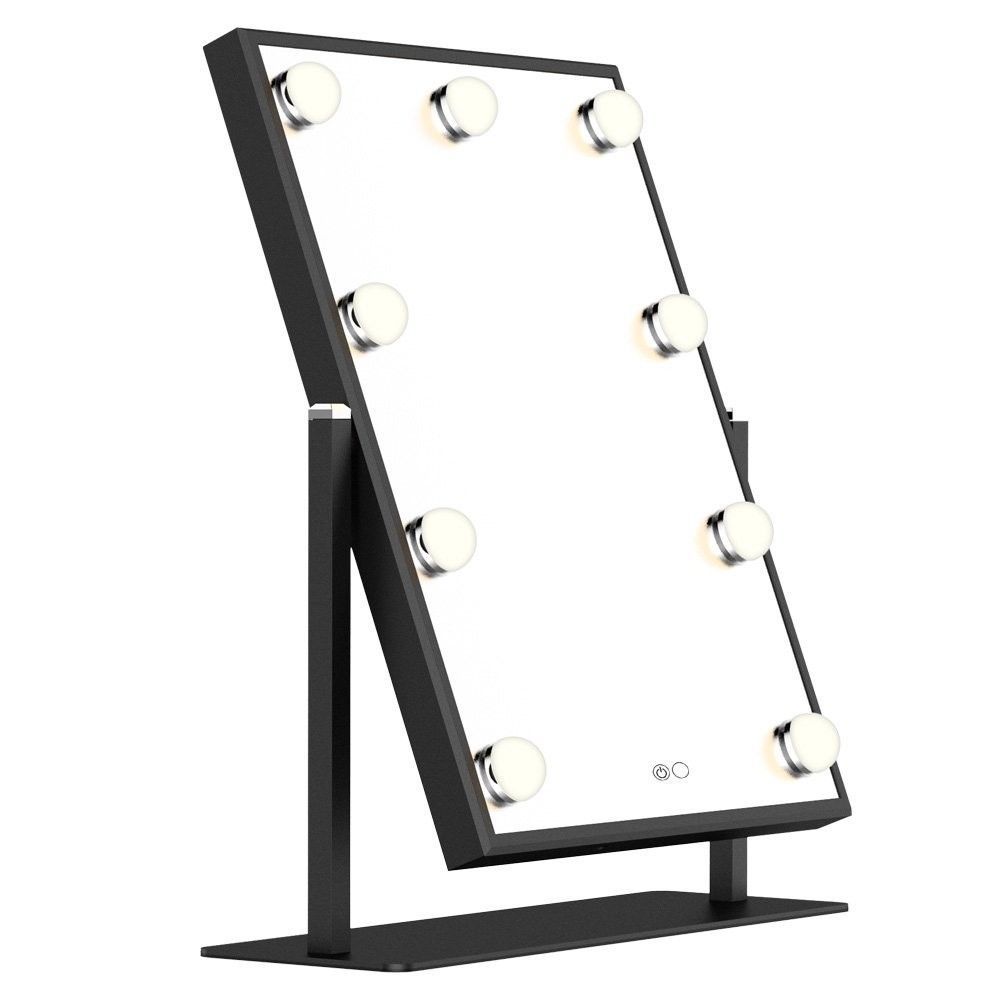 Lighted Vanity Mirror With Dimmable Touch And 50 Similar Items 57 Lighted Vanity Mirror With Dimmable Touch Control Hollywood Style Makeup