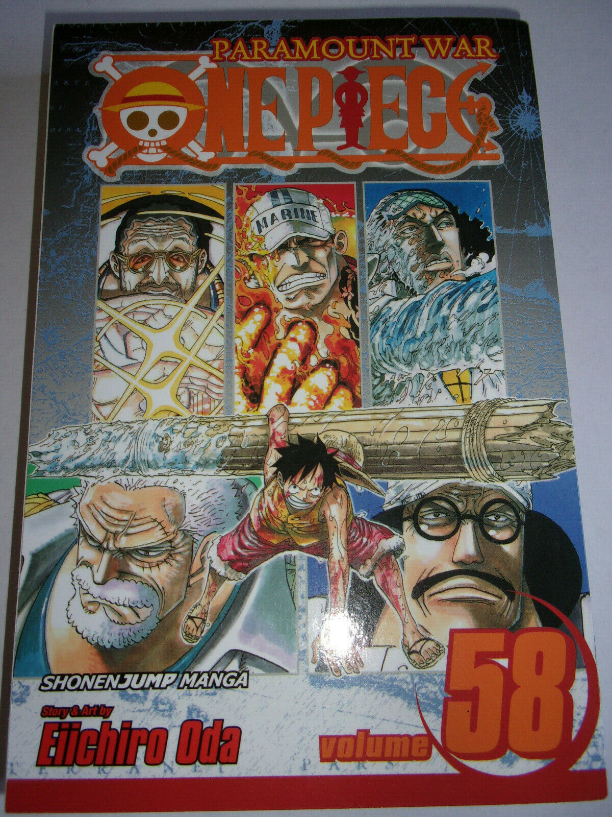 One Piece: Paramount War - Manga Volume 58 - by Eiichiro Oda ...