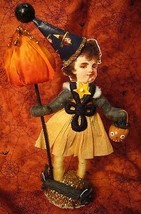 Vintage Inspired Spun Cotton Halloween Trick or Treater image 1