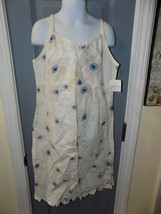 Youngland Flower Sleeveless Dress Size 12 NEW - $23.22