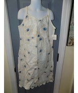 Youngland Flower Sleeveless Dress Size 12 NEW - $22.41