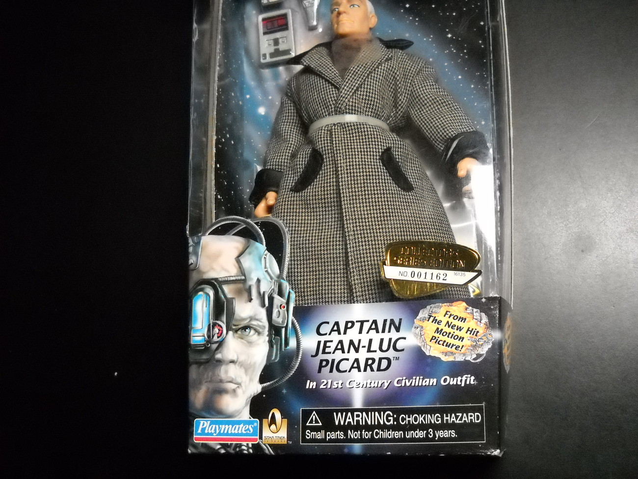 Captain Jean-Luc Picard in 21st Century Outfit NIB 21st Century Toys Star Trek First Contact 