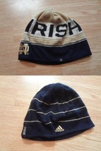 Adult Notre Dame Fighting Irish Reversible Beanie Stocking Cap Hat Adidas - $18.69