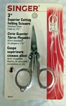 Singer 00151 3" Superior Cutting Chrome Plated Steel Folding Scissors - $1.98