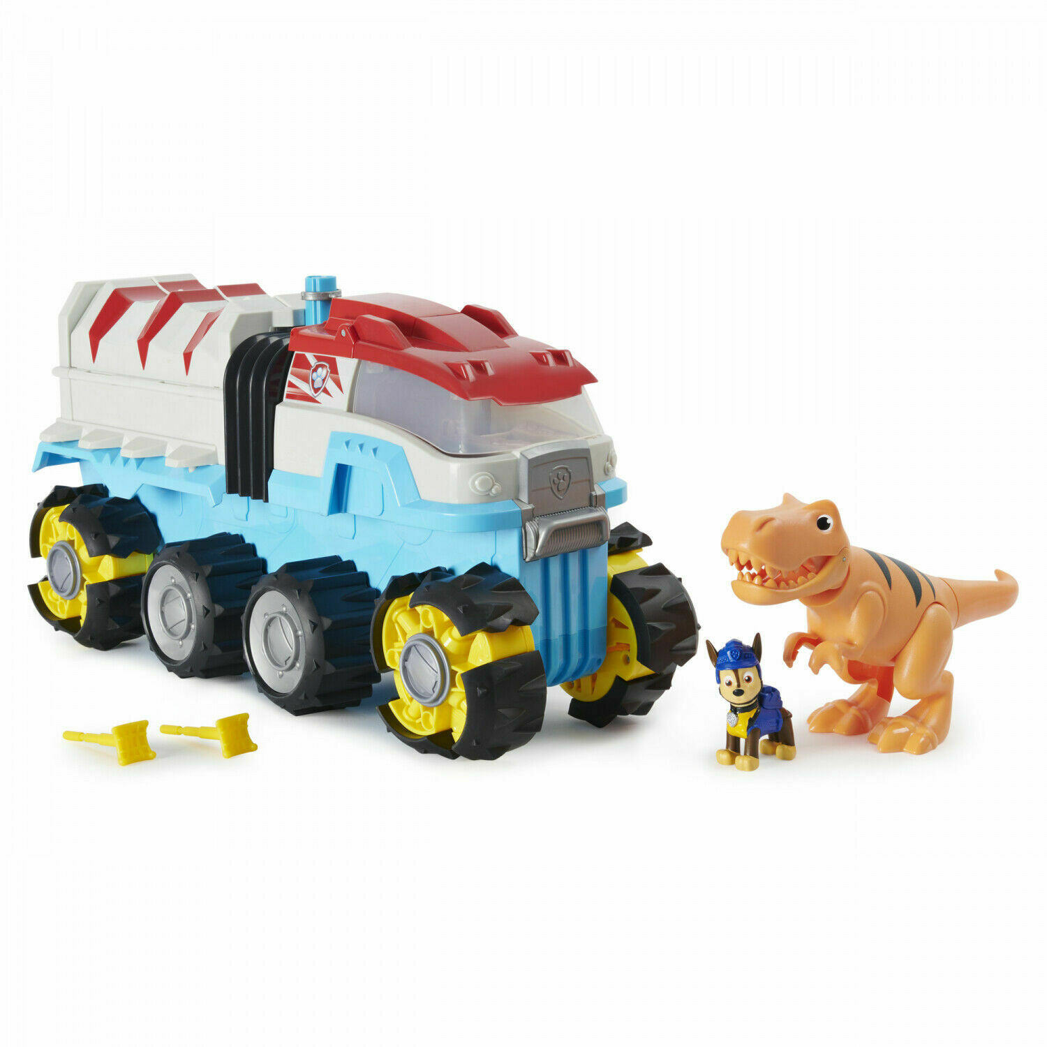 paw patrol dino rescue dino patroller motorized team vehicle from spin master