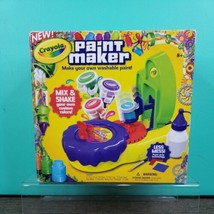 Crayola Paint Maker Mixer Custom Colors Washable Paint Non Toxic Storage - $19.99