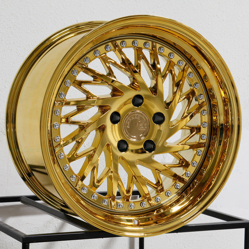 4-Directional Aodhan DS03 DS3 Wheels 18x9.5/18x10.5 5x114.3 30/22 Gold ...