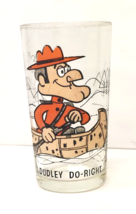 Vintage Dudley Do-right Pepsi Collector Series Glass Tumbler  1970's P.A.T. Ward - $12.99
